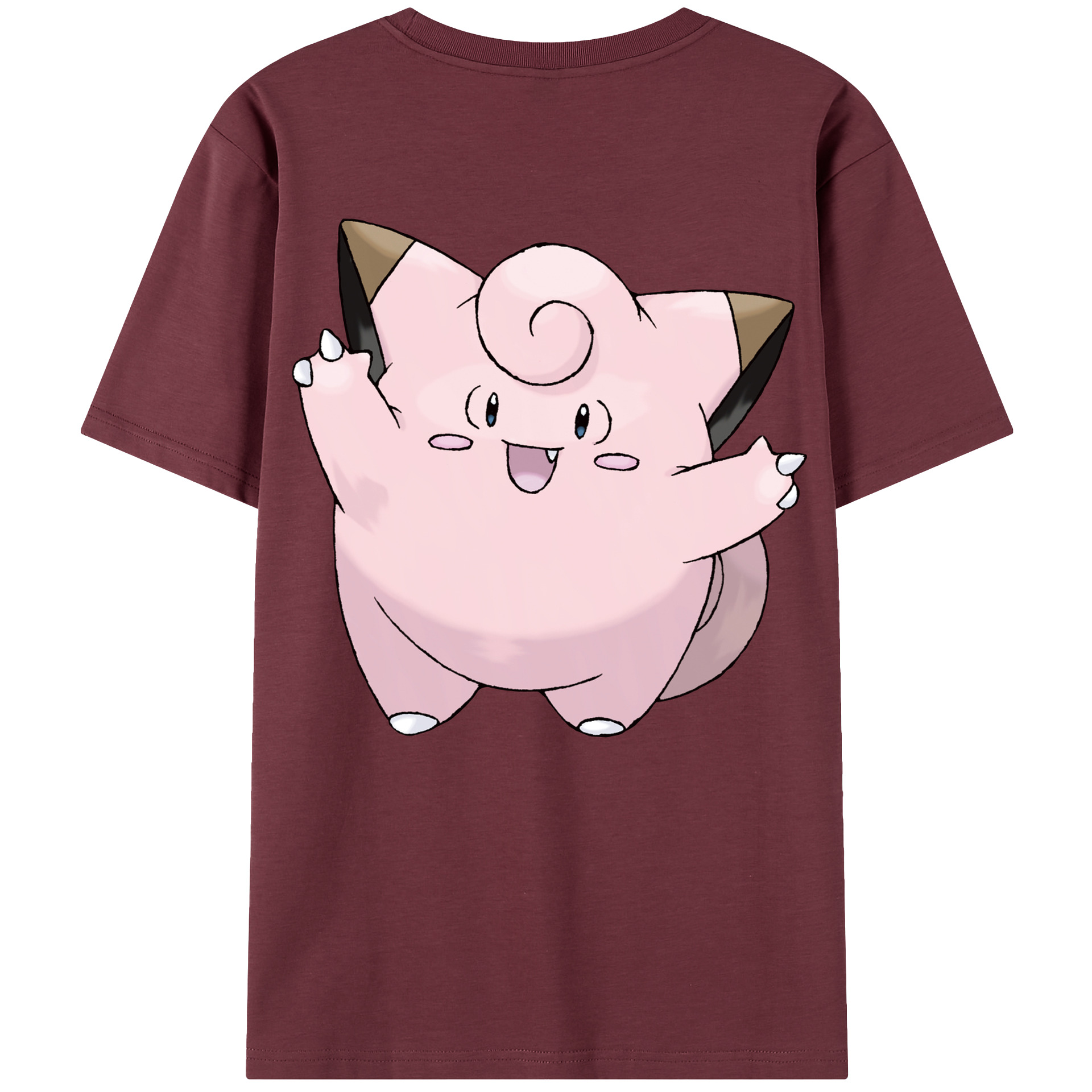（画像用） ポケットモンスター Pokémon 綿100％半袖Tシャツ（背面プリント）